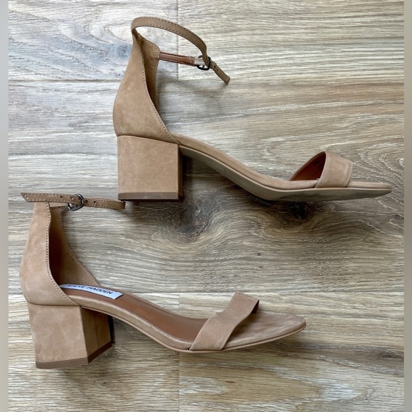 Steve Madden IRENEE TAN NUBUCK Sandles Size 7.5 EUC - Picture 6 of 6